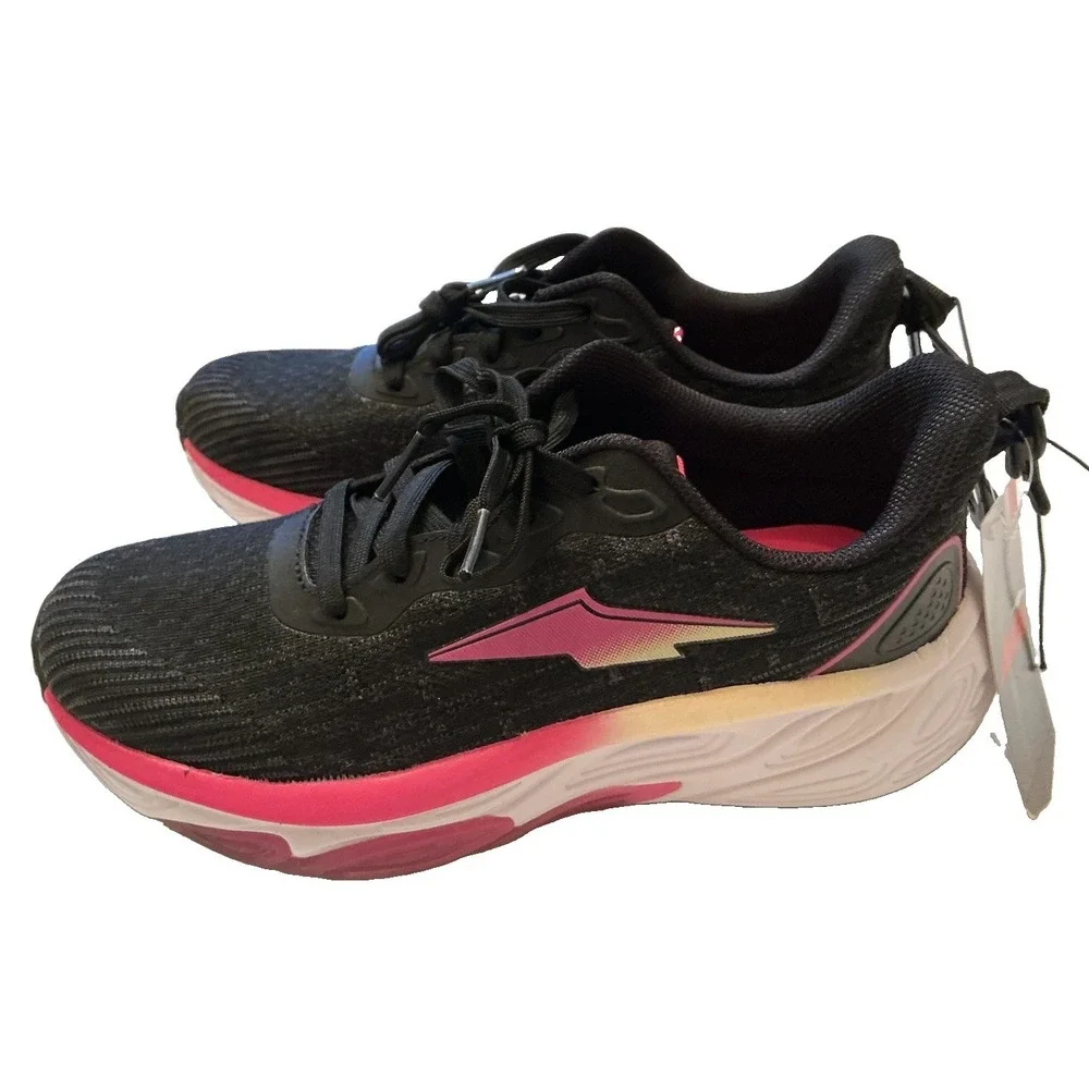 Avia Women's Gel Running Shoes Black Pink Mesh Athletic Sneakers Size 7  Comfort
